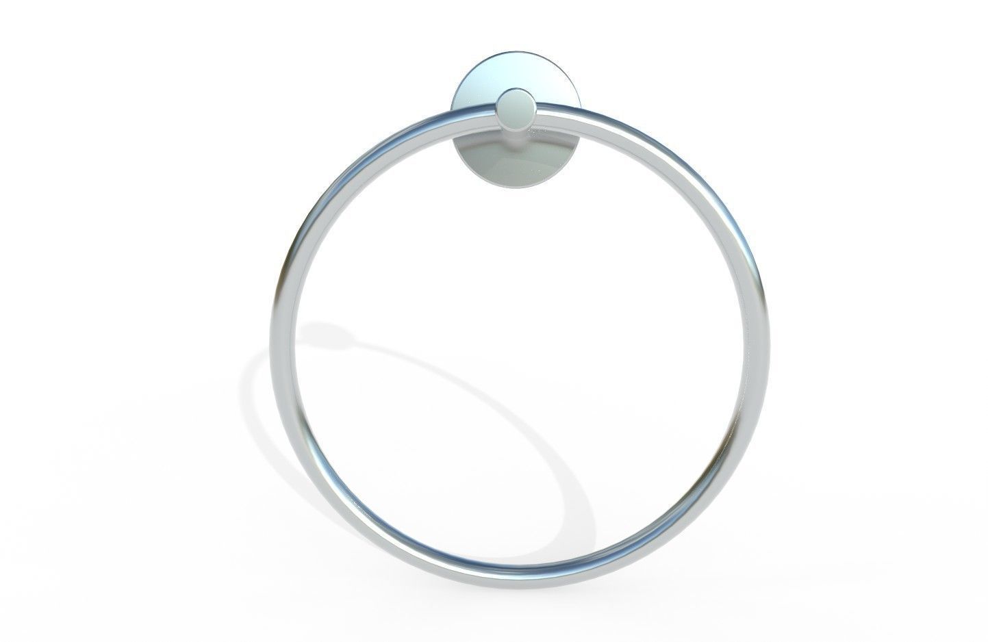 Towel Holder 06 Low-poly 3D model_4