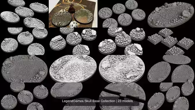 LegendGames Skull Base Collection 