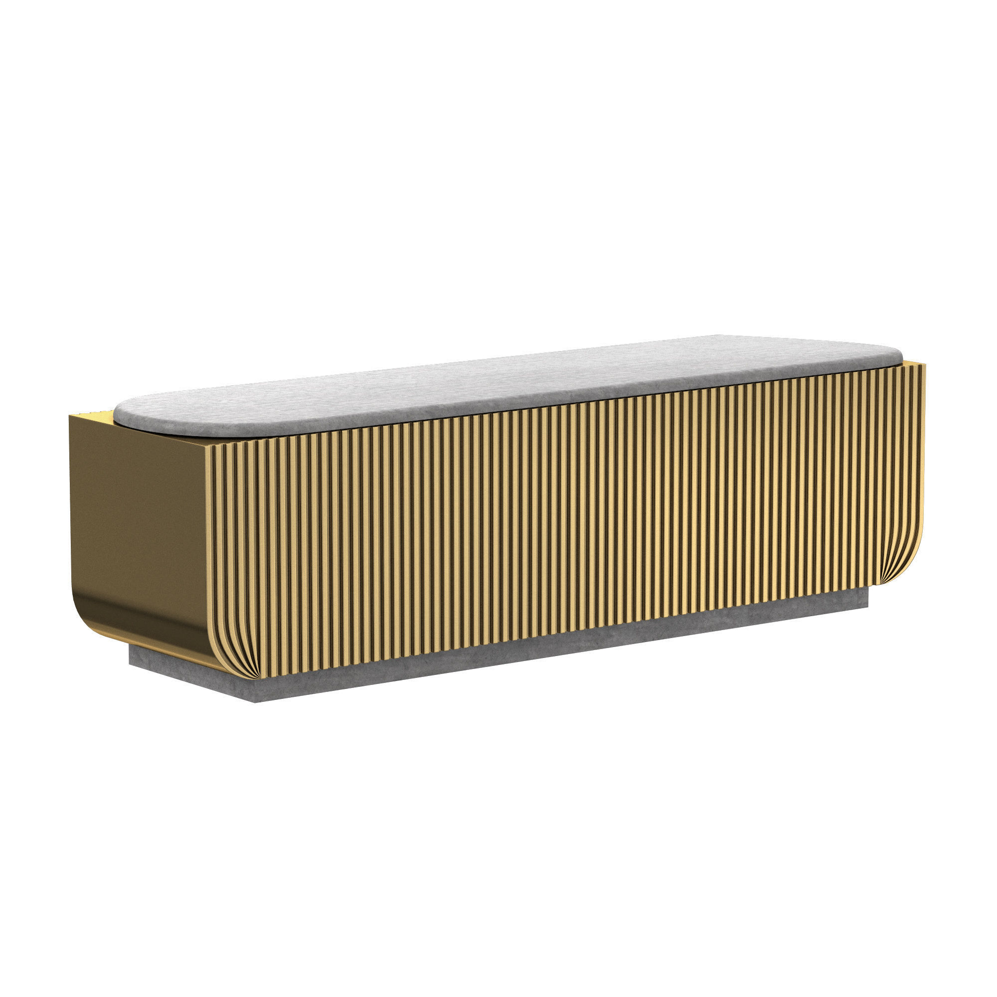 Reception desk 001 3D model_3