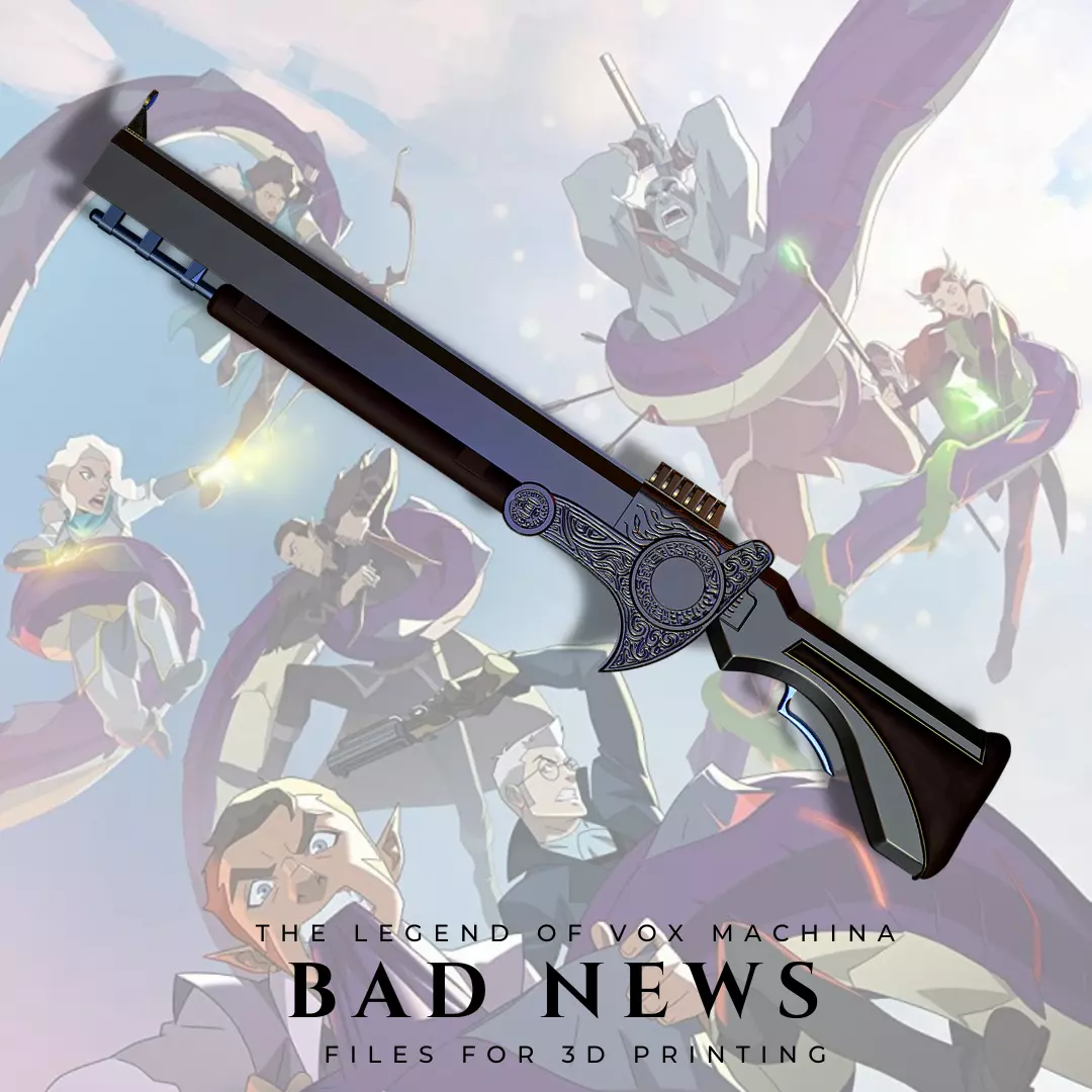 Bad News from The Legend of Vox Machina 3D print model_0