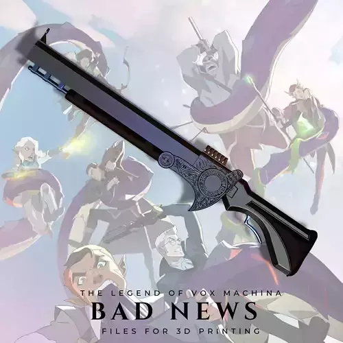 Bad News from The Legend of Vox Machina 3D print model