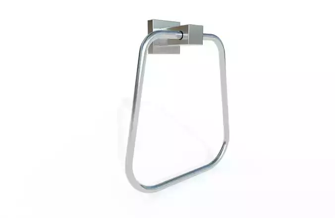 Towel Holder 07 Low-poly 3D model