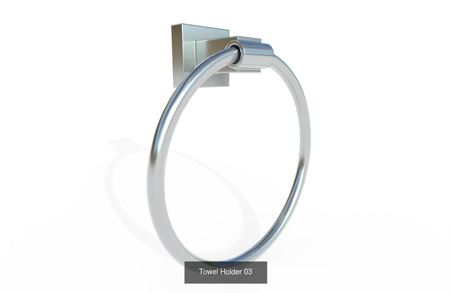 Towel Holder Col01 - 7 Models 3D Model Collection_3