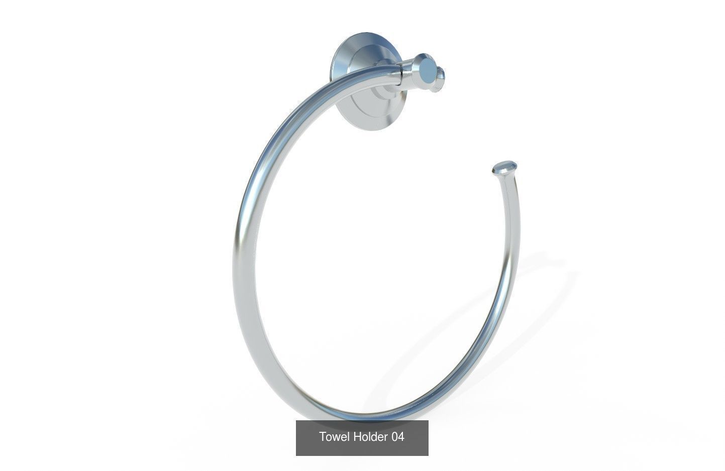 Towel Holder Col01 - 7 Models 3D Model Collection_5
