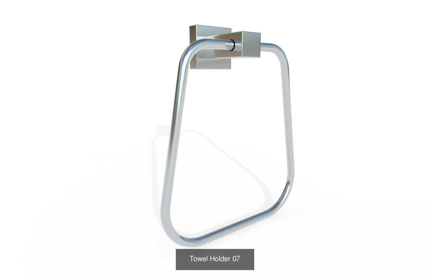 Towel Holder Col01 - 7 Models 3D Model Collection_7