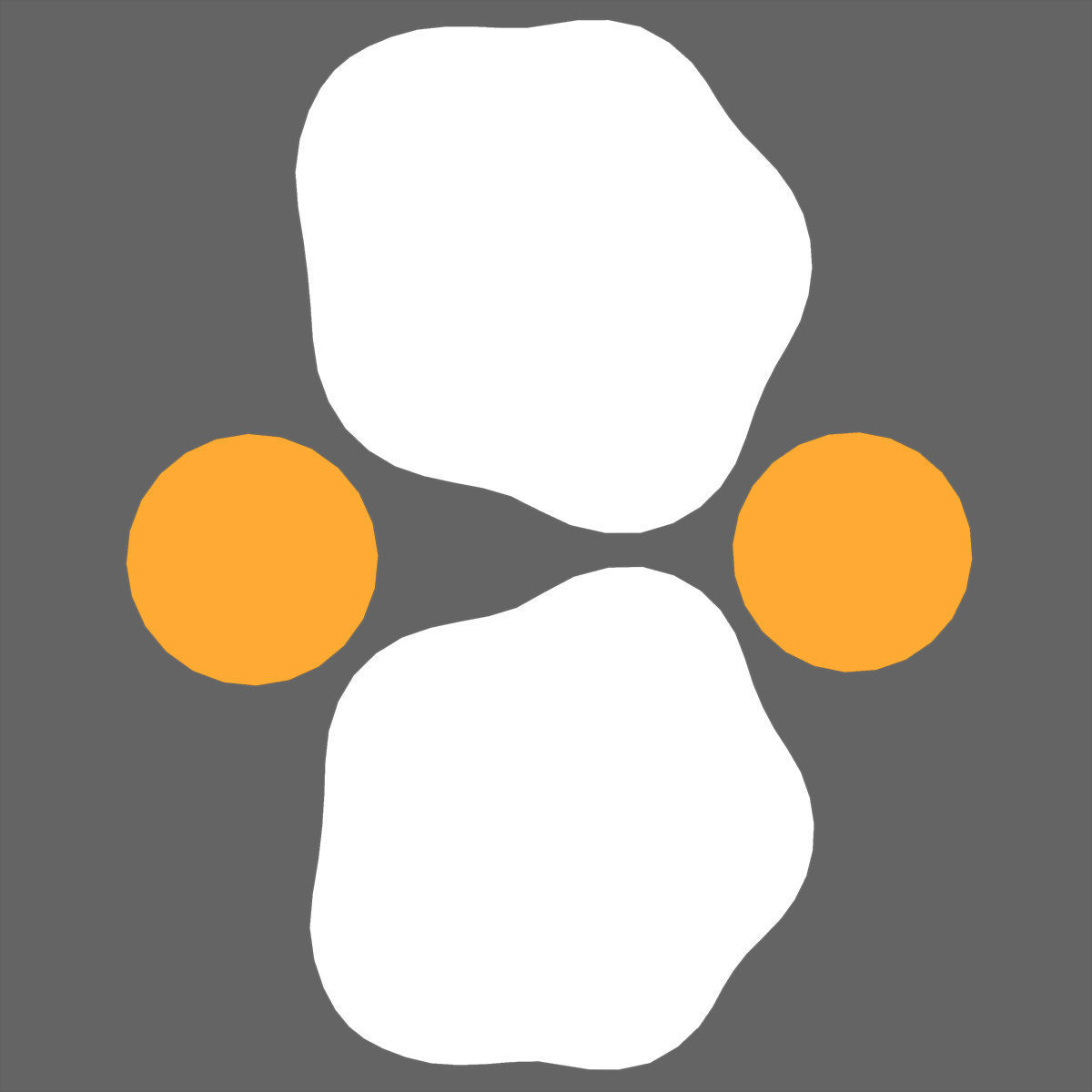 Cartoon Fried Egg Low-poly 3D model_6