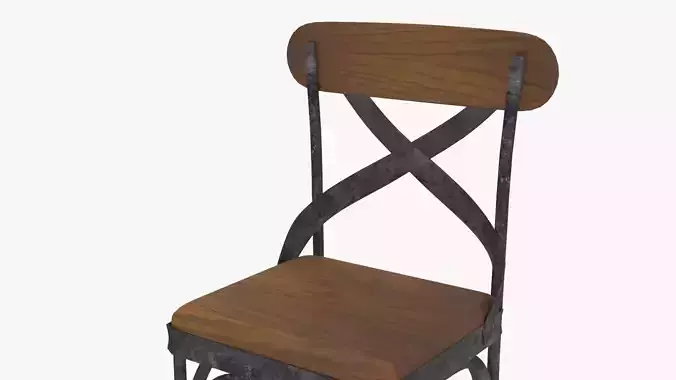Abdullah Solid Wood Counter Bar Stool
