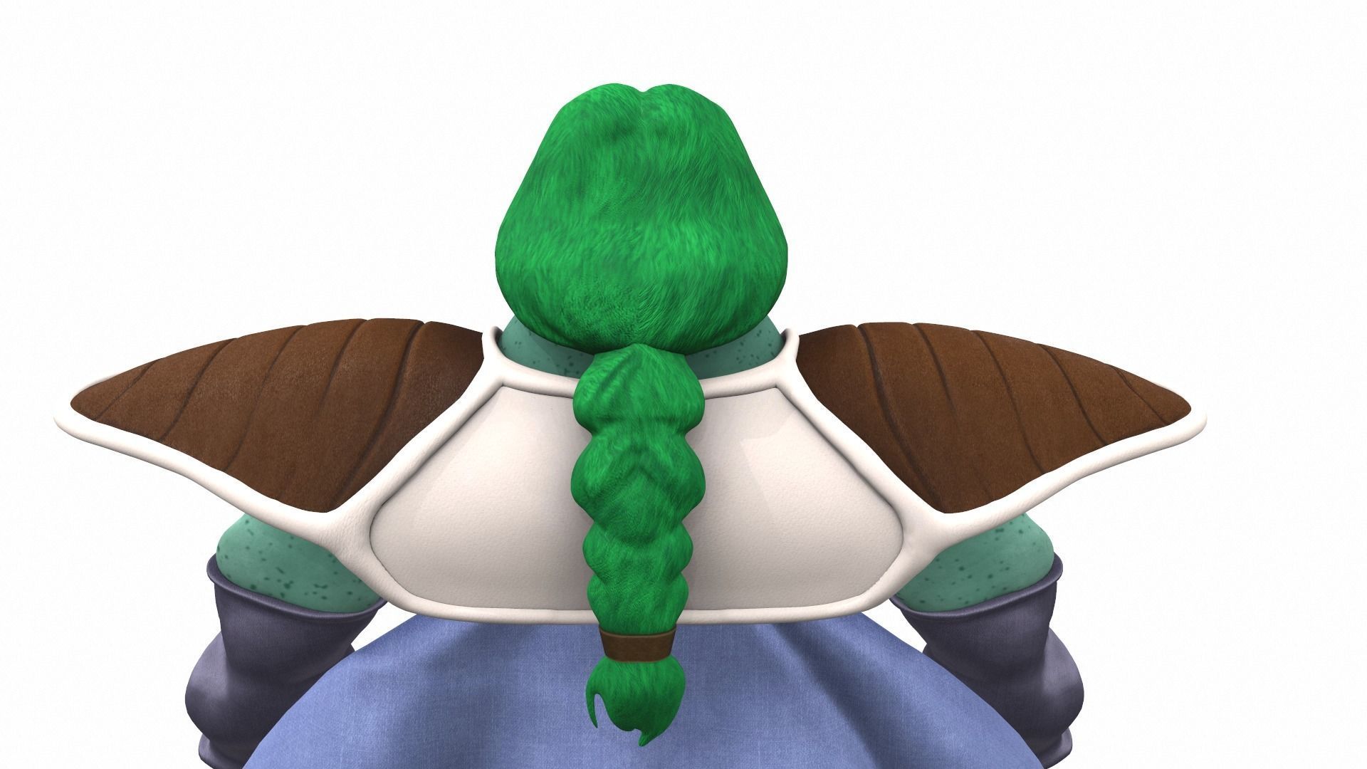 Zarbon monster from Dragon Ball 3D model_10
