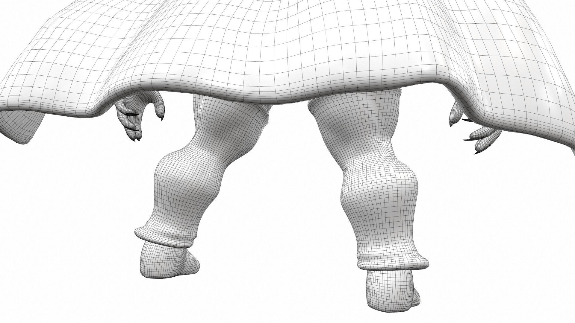 Zarbon monster from Dragon Ball 3D model_23