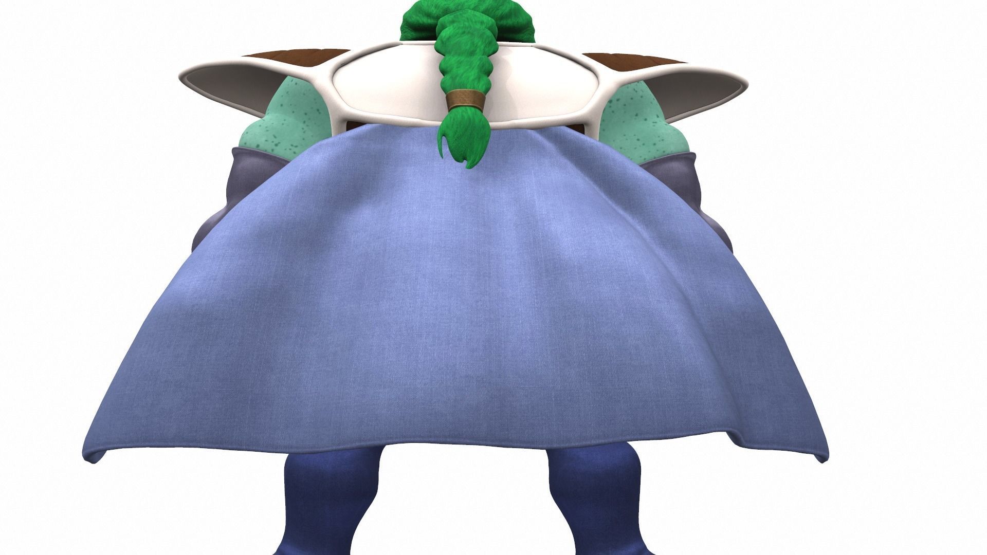 Zarbon monster from Dragon Ball 3D model_11