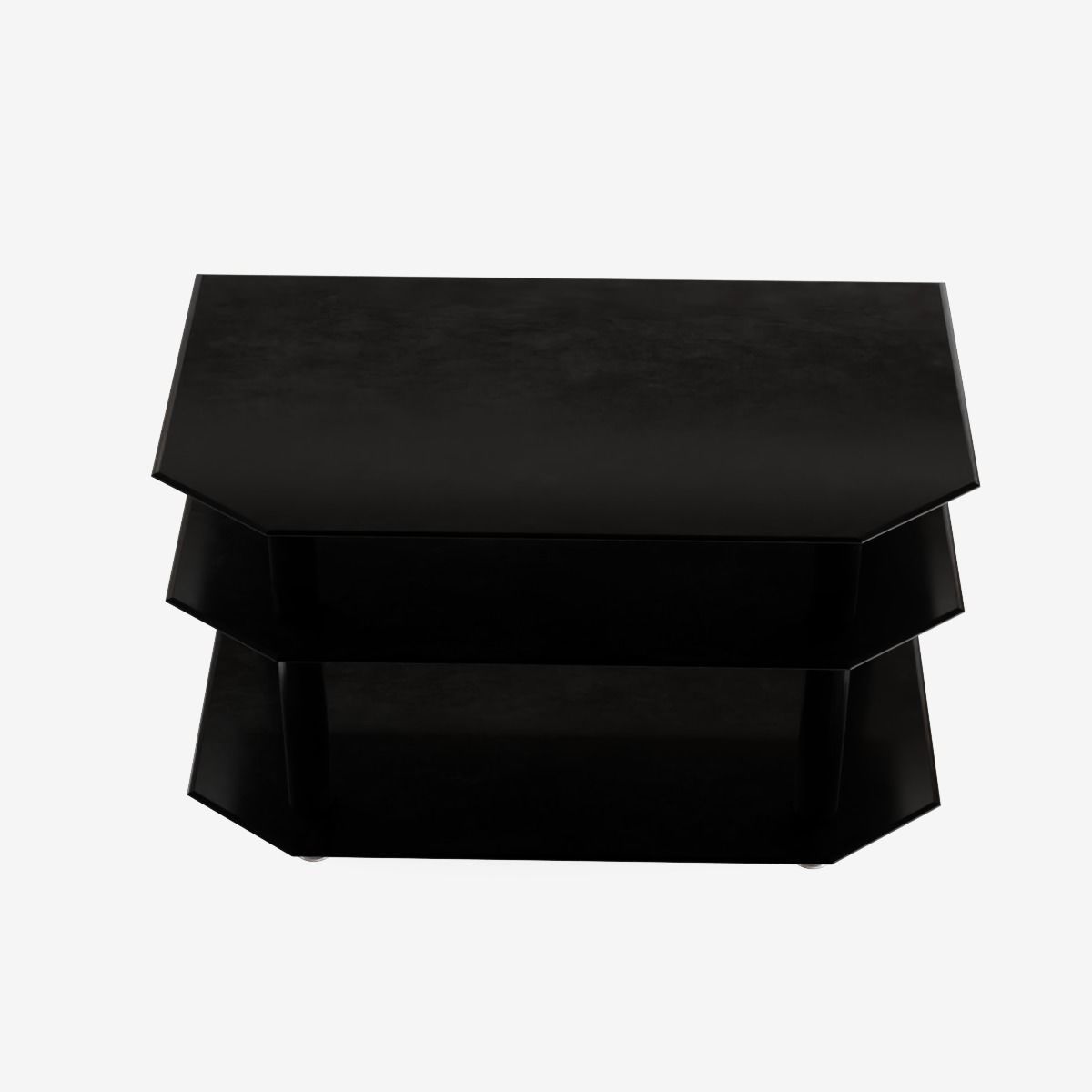 TV Stand Low-poly 3D model_6