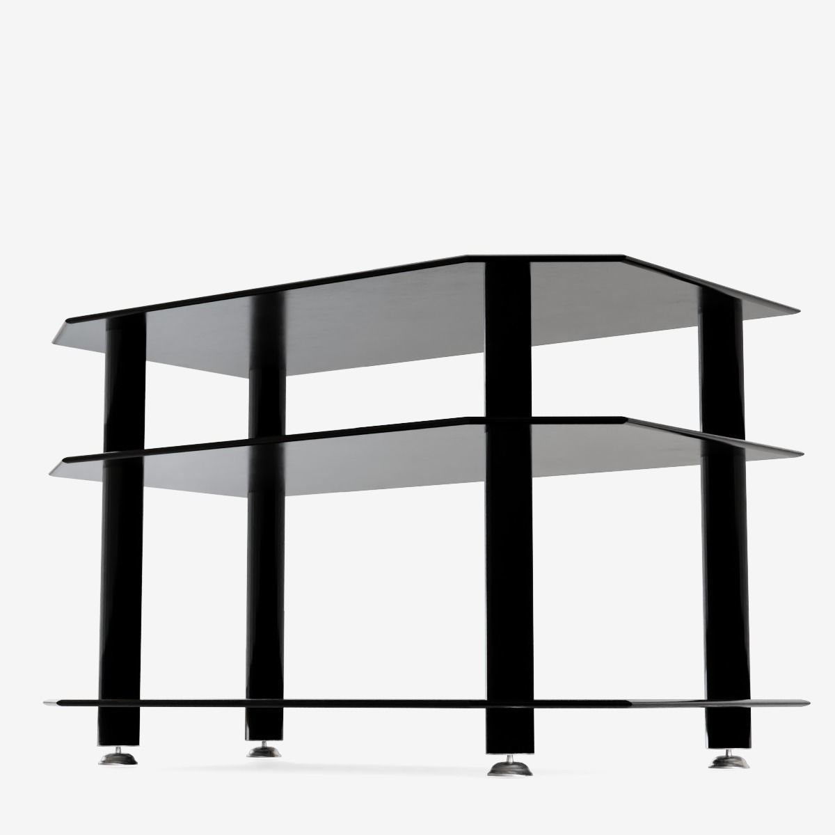 TV Stand Low-poly 3D model_10