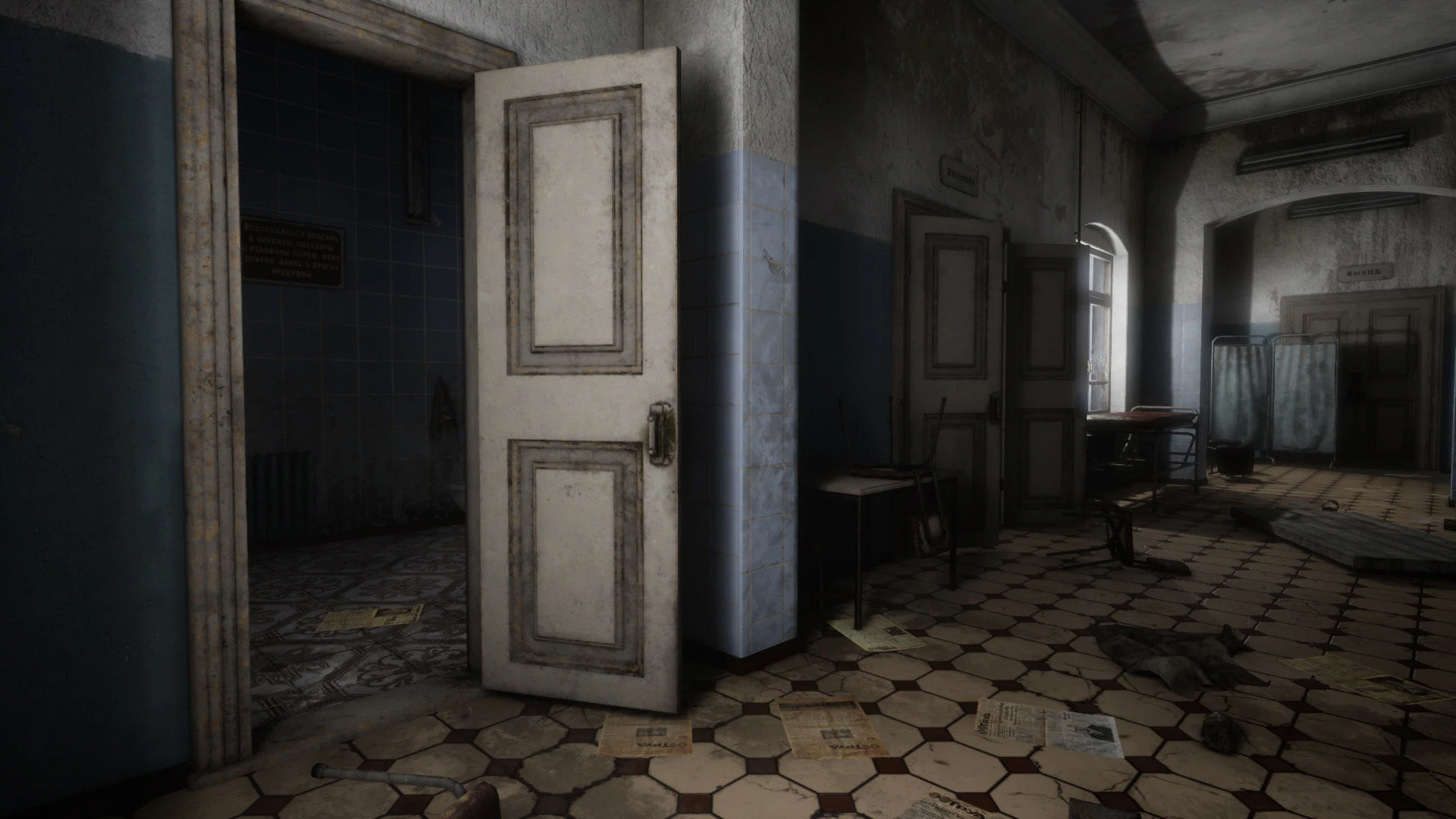 Abandoned Soviet Maternity Hospital Low-poly 3D model_14