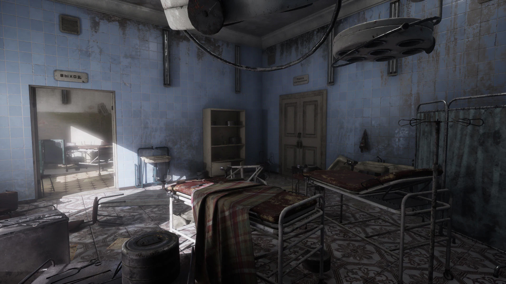 Abandoned Soviet Maternity Hospital Low-poly 3D model_3