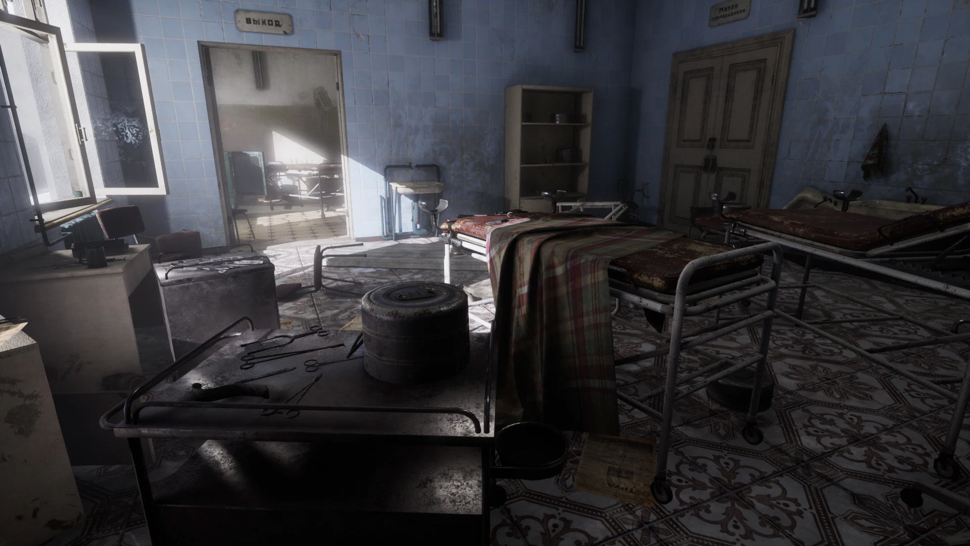 Abandoned Soviet Maternity Hospital Low-poly 3D model_4