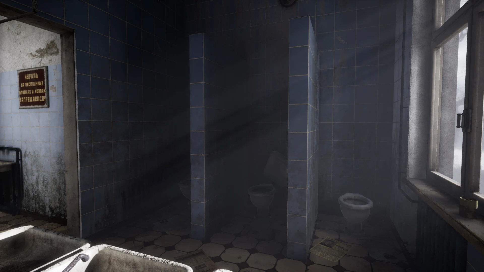 Abandoned Soviet Maternity Hospital Low-poly 3D model_18