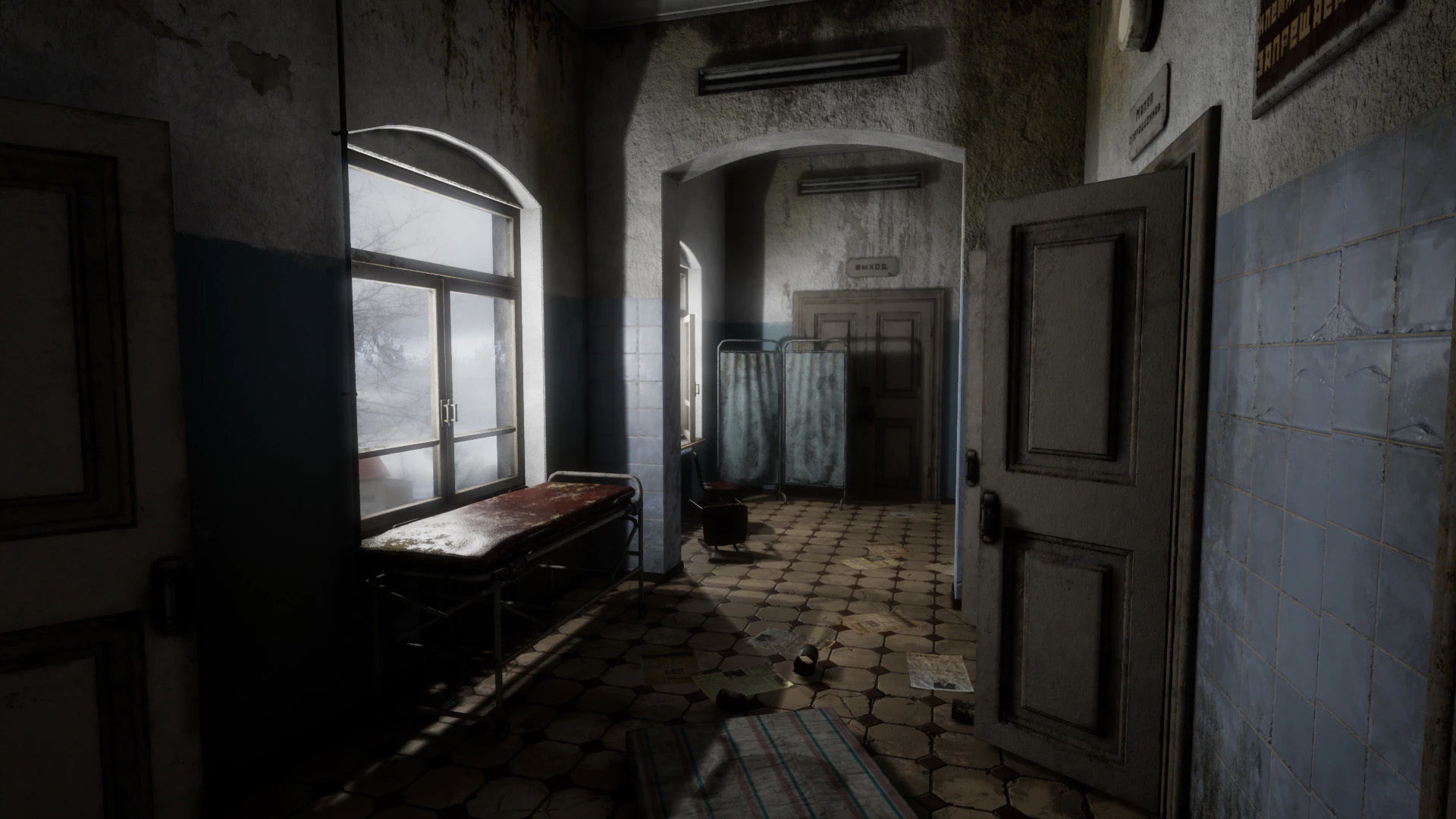 Abandoned Soviet Maternity Hospital Low-poly 3D model_10