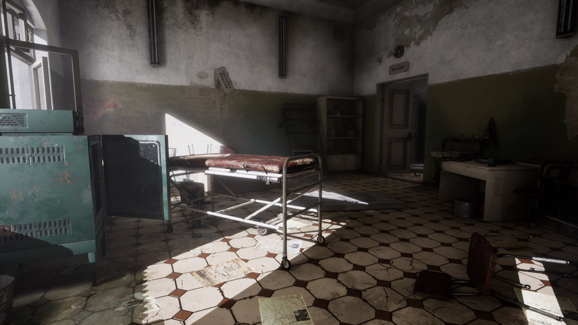 Abandoned Soviet Maternity Hospital Low-poly 3D model_5