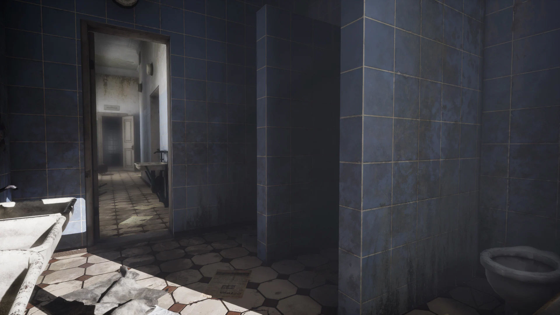 Abandoned Soviet Maternity Hospital Low-poly 3D model_17