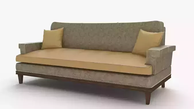 Vanguard rugby road sofa 3D model