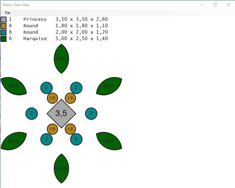 Pendant Snowflake 3D print model_5