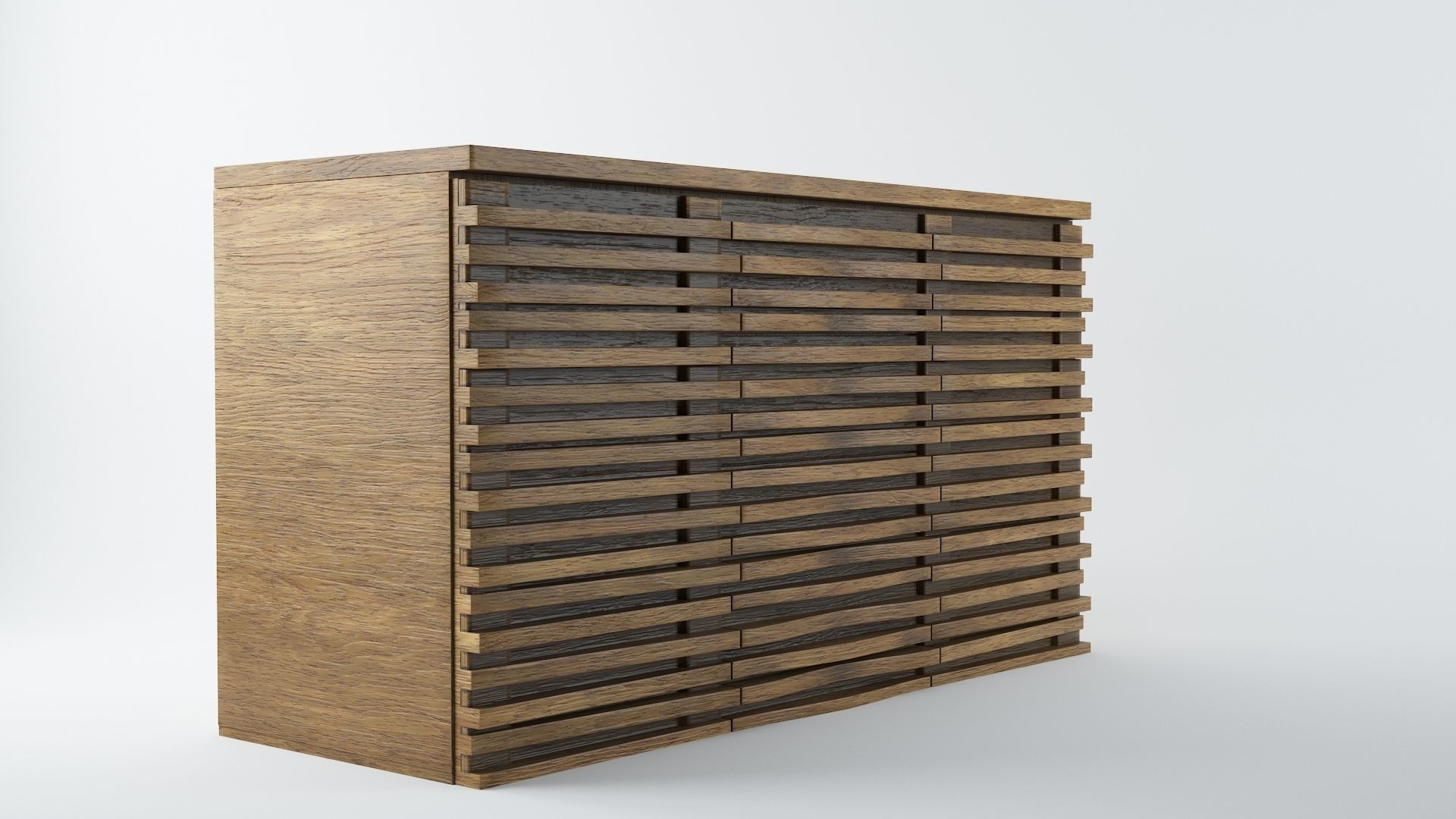 Modern Side Board 3D model_17