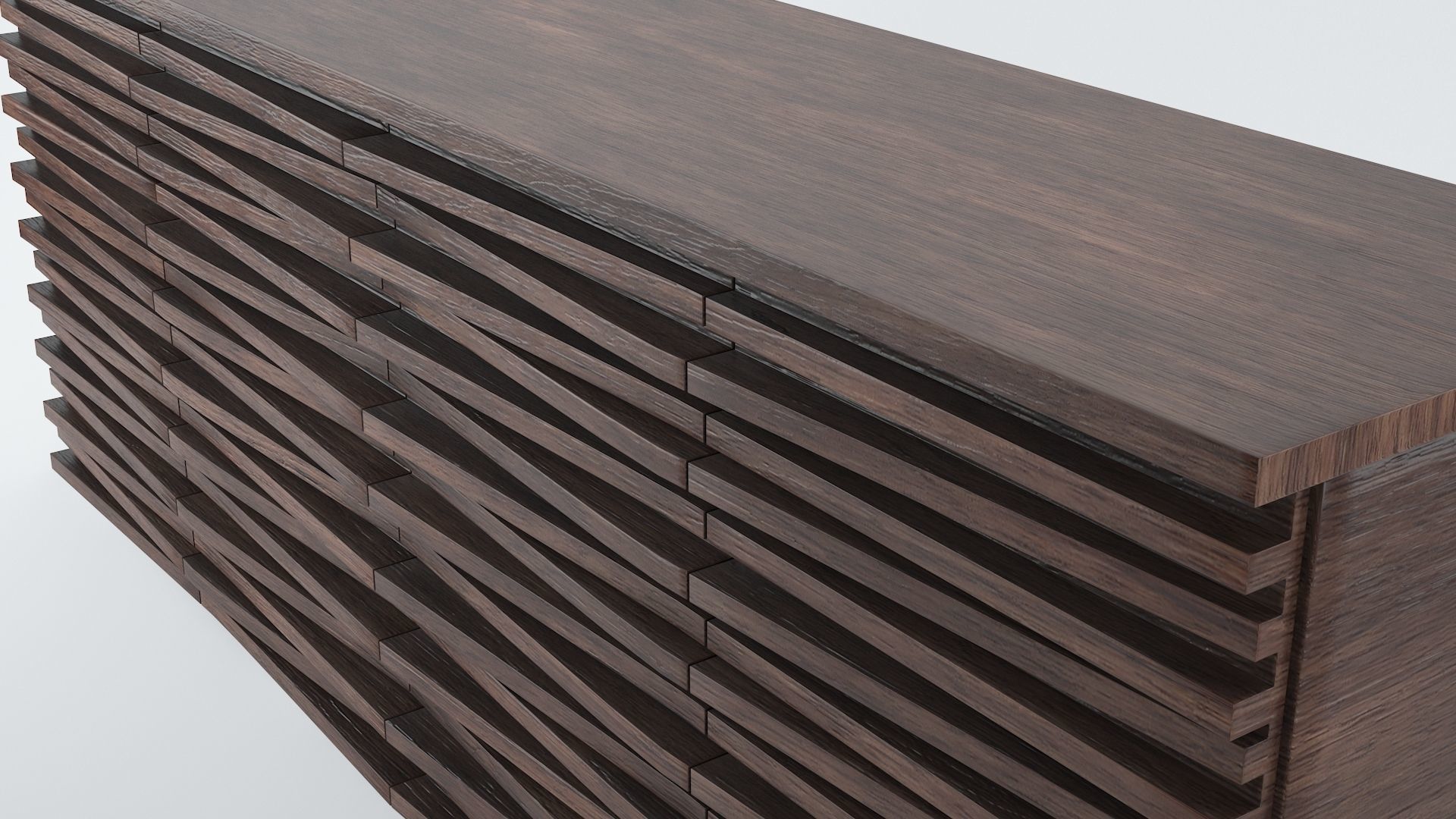 Modern Side Board 3D model_8