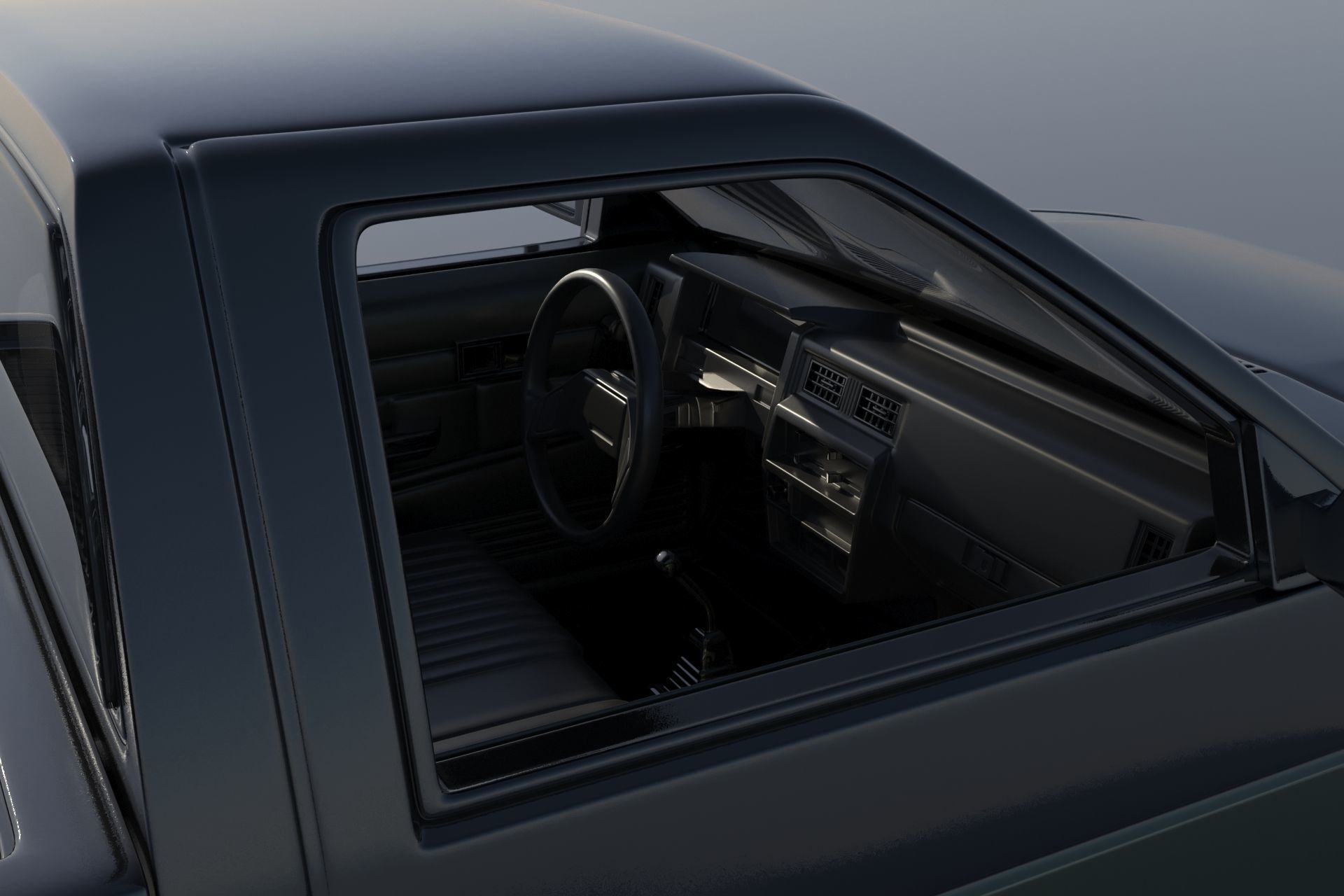 Nissan Hardbody D21 1994 3D print model_11