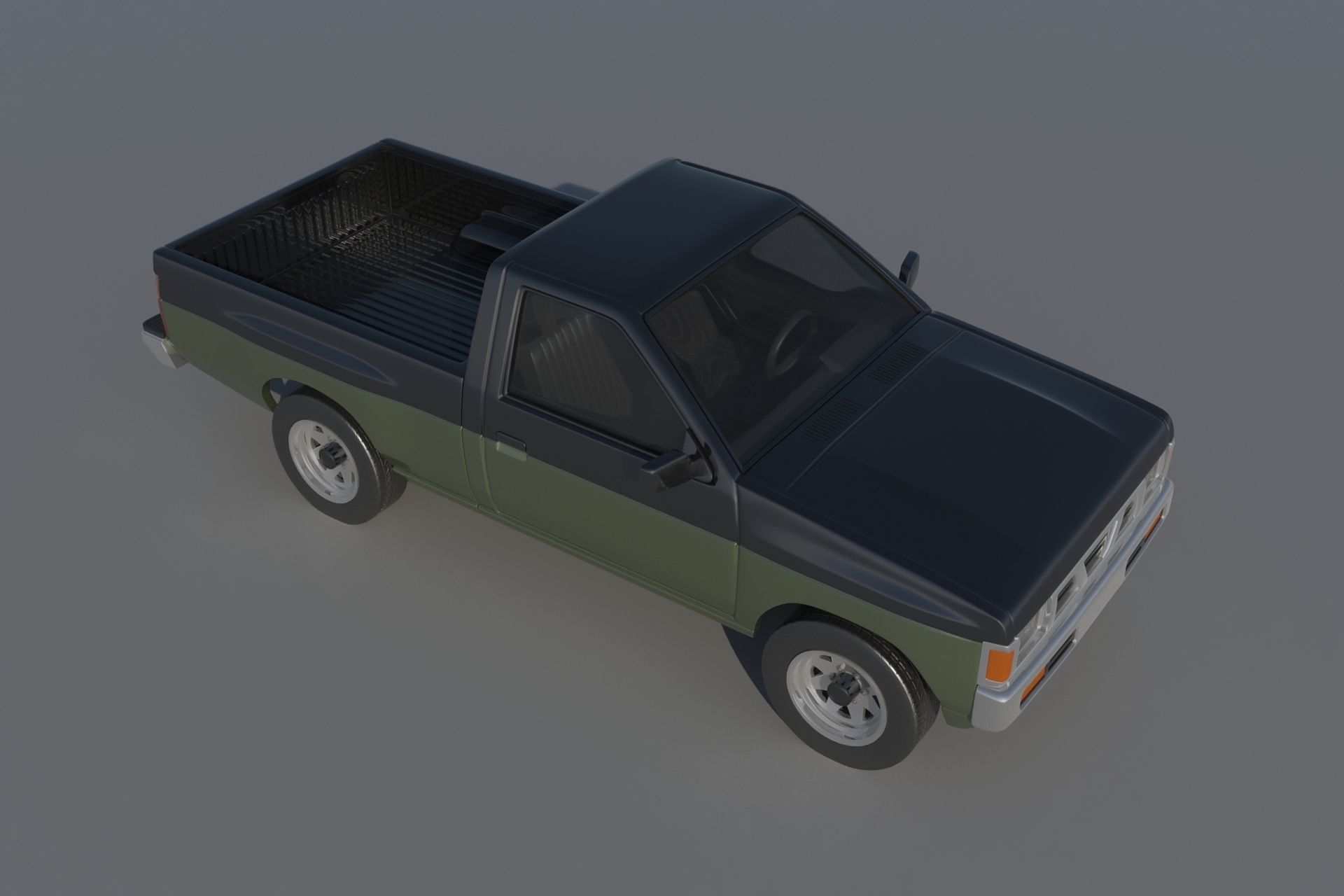 Nissan Hardbody D21 1994 3D print model_7