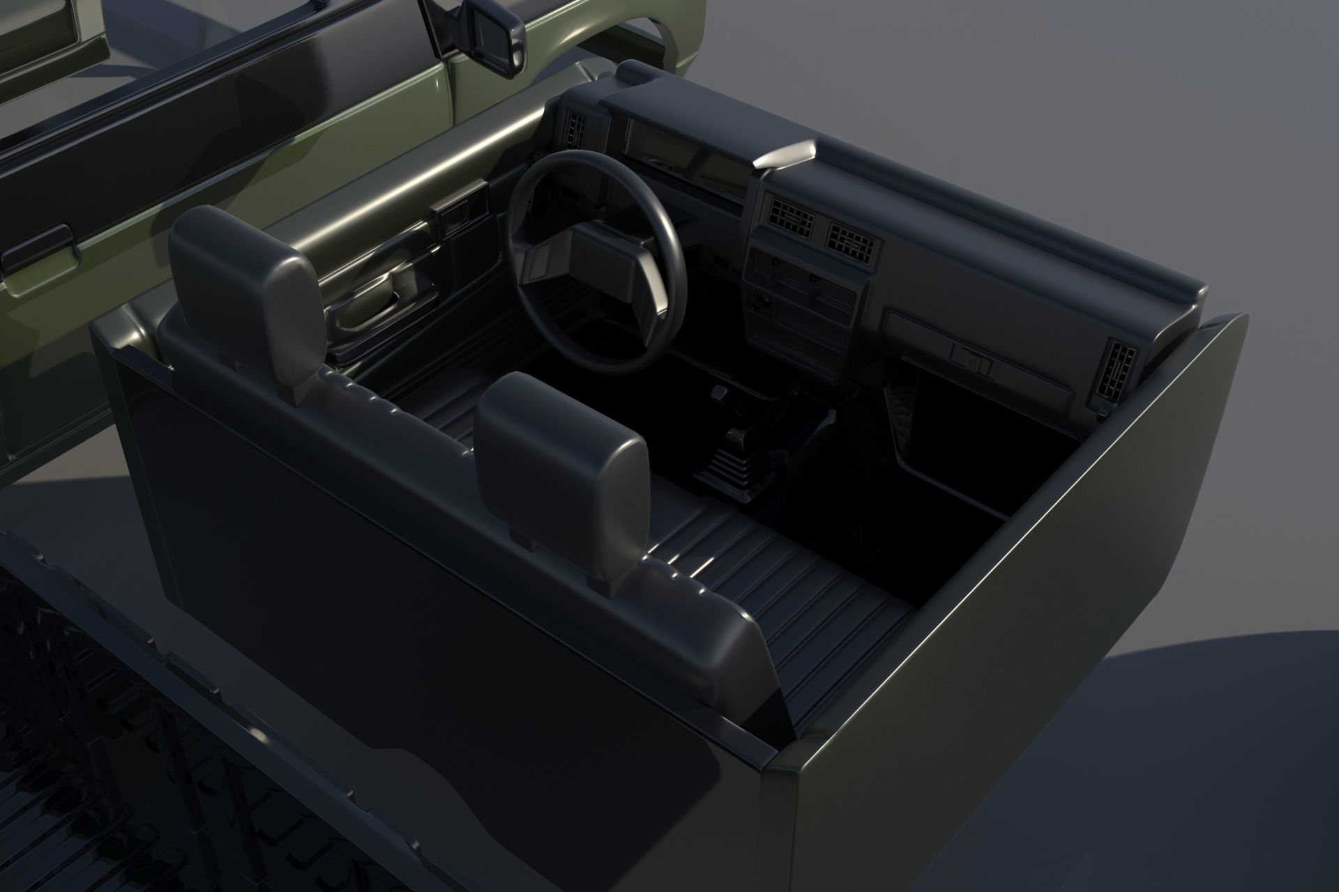 Nissan Hardbody D21 1994 3D print model_21