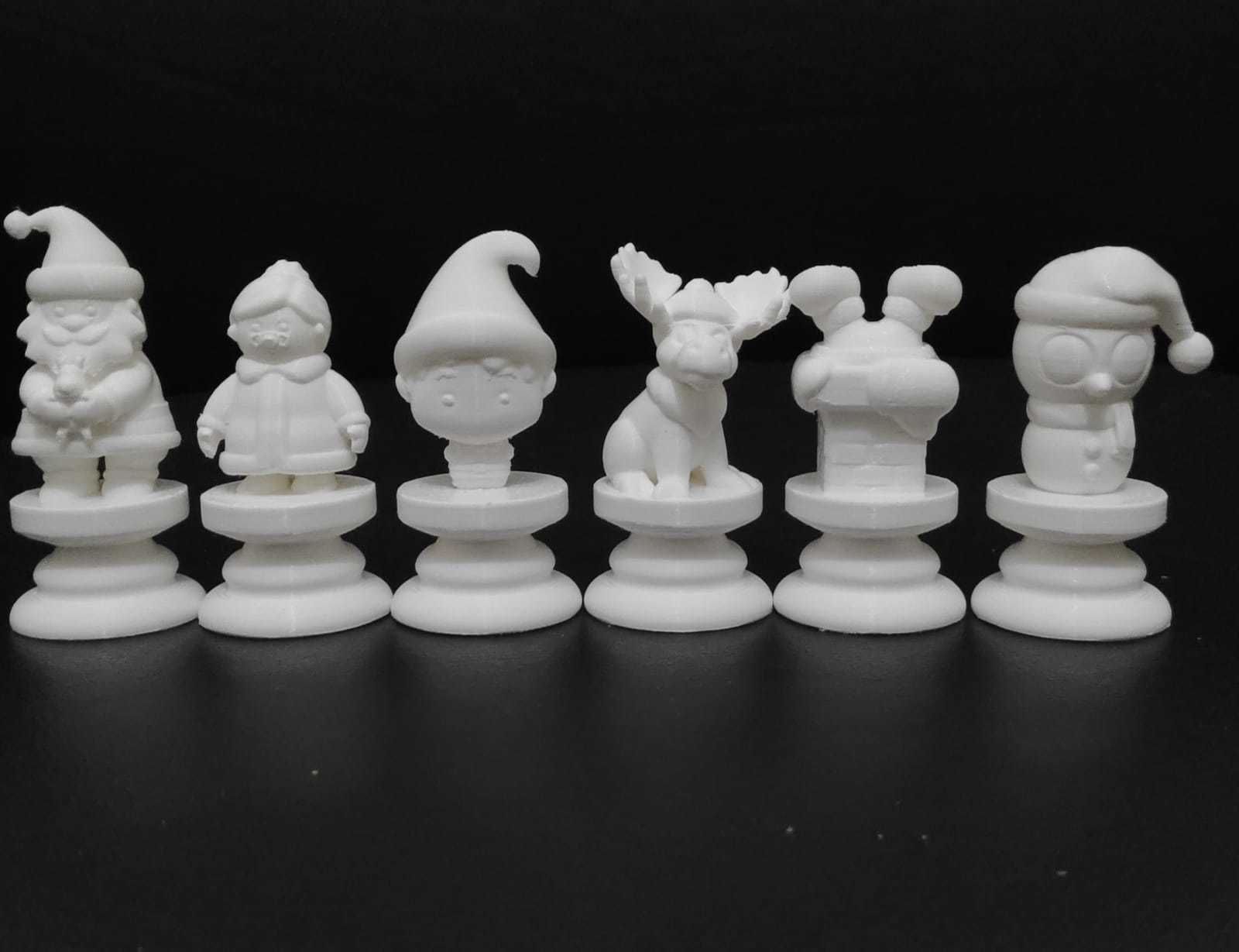 Christmas Chess 3D print model_8