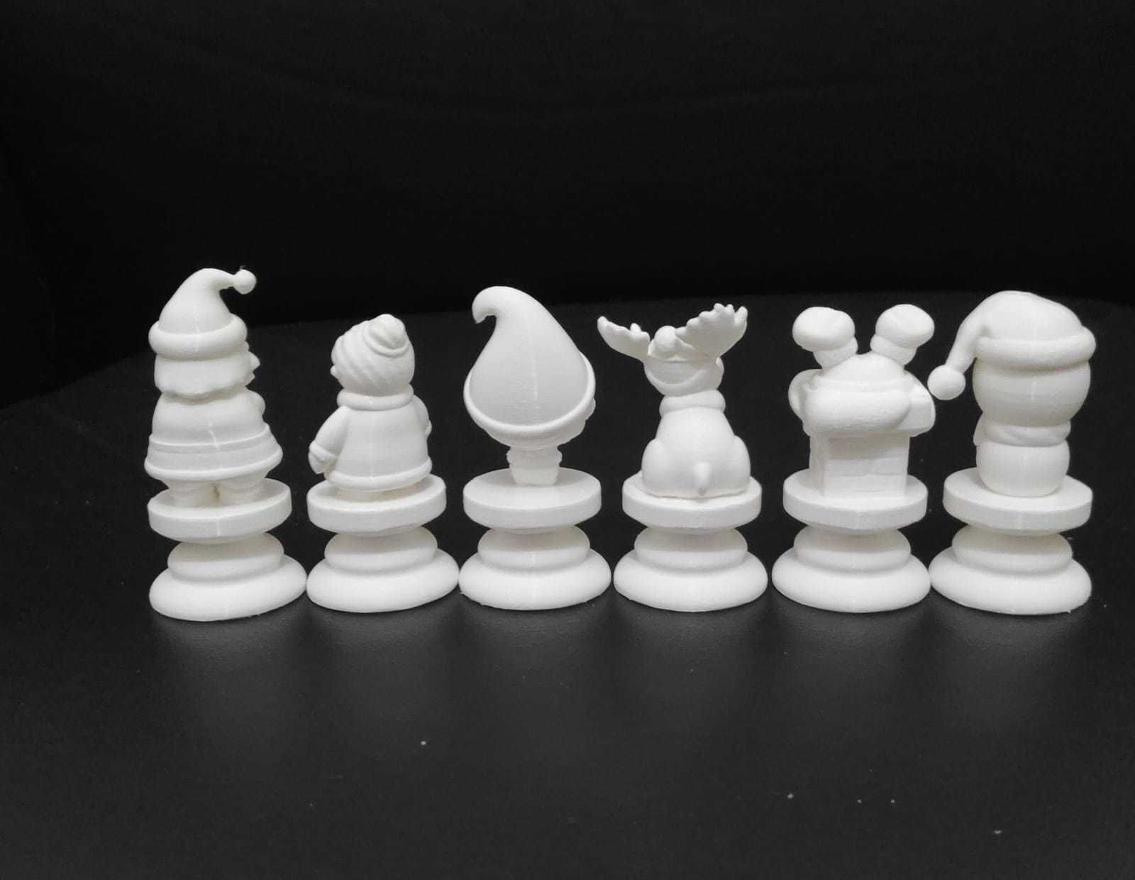 Christmas Chess 3D print model_10
