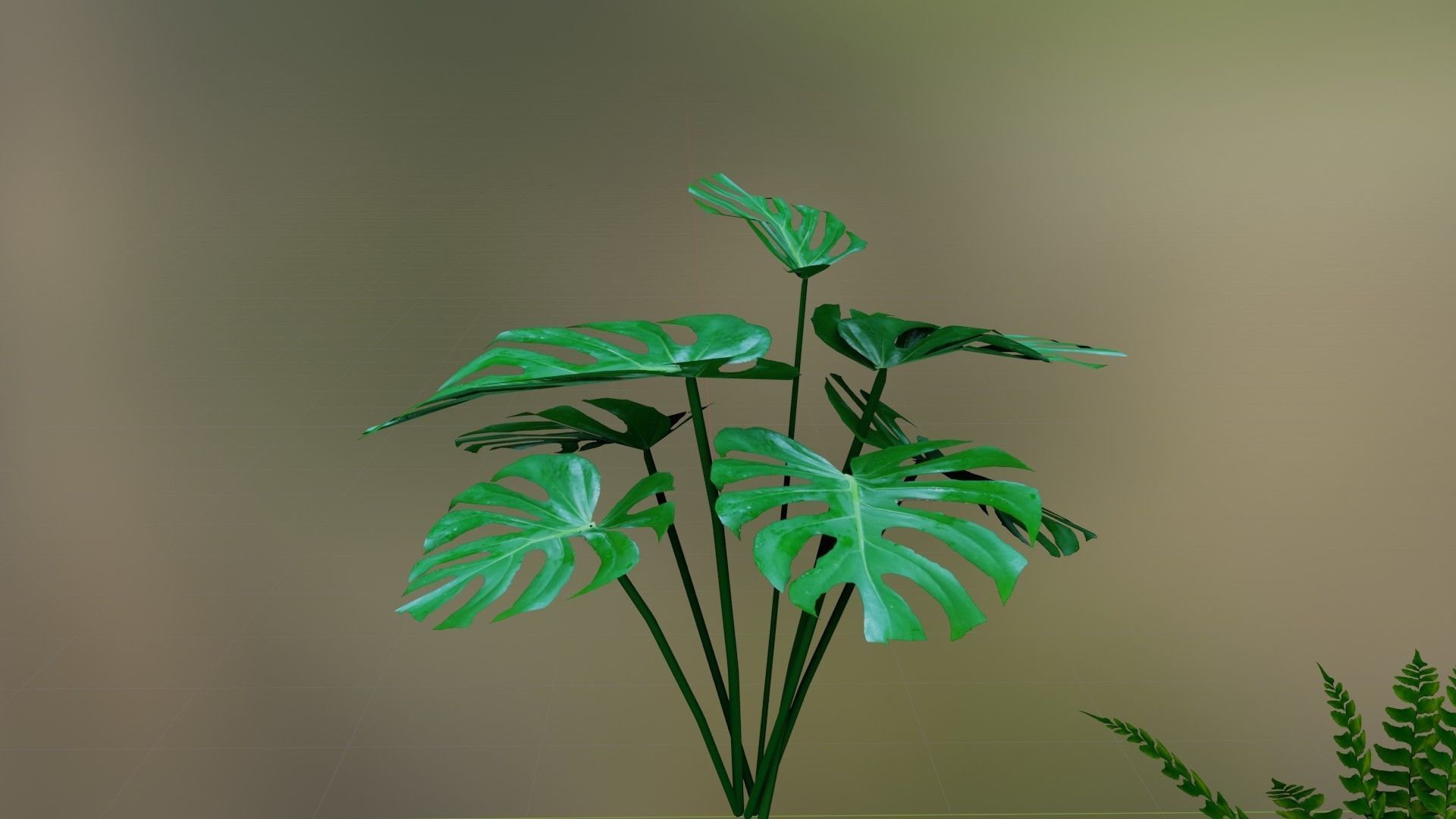 plants for games Low-poly 3D model_6