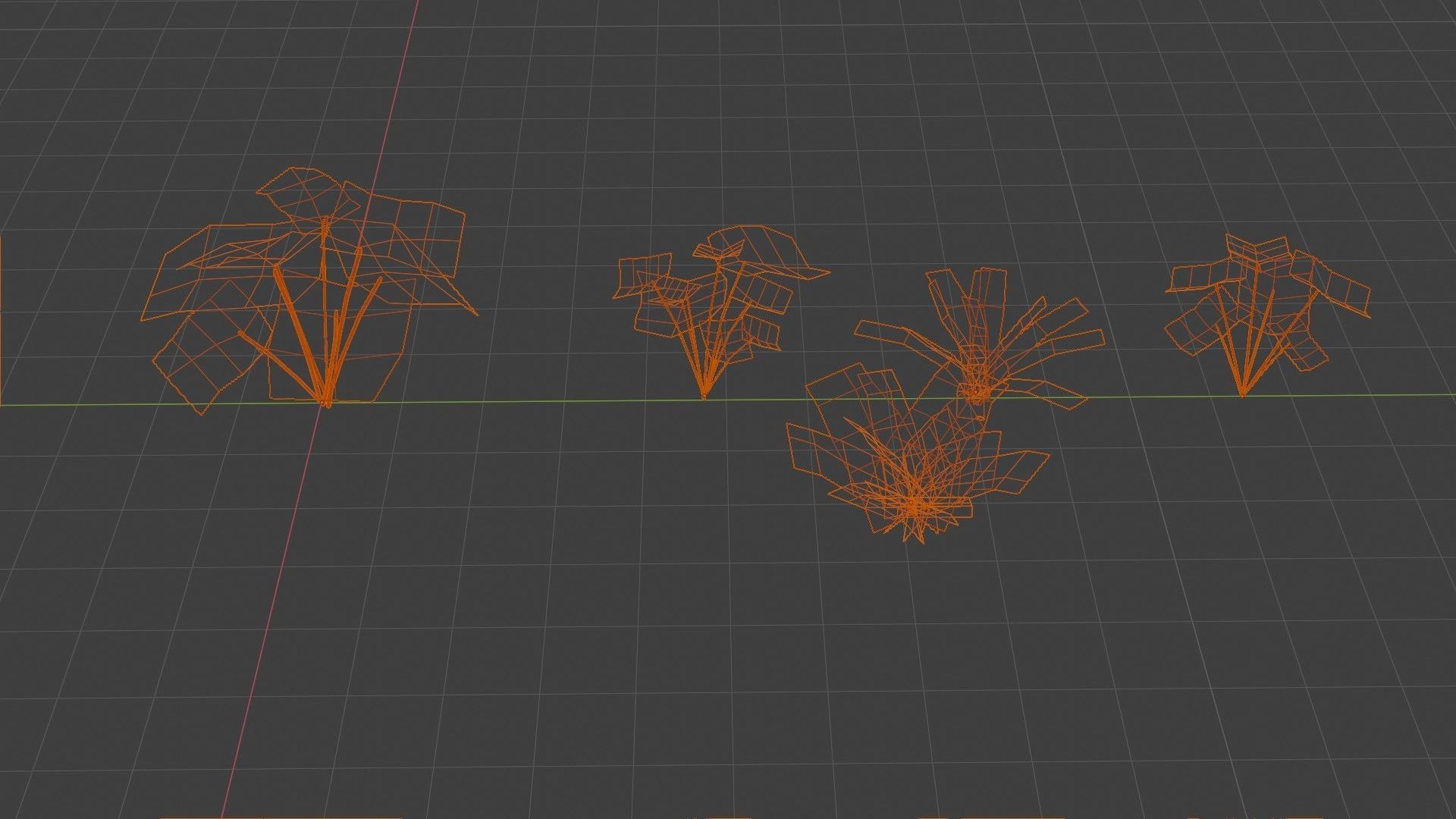 plants for games Low-poly 3D model_8