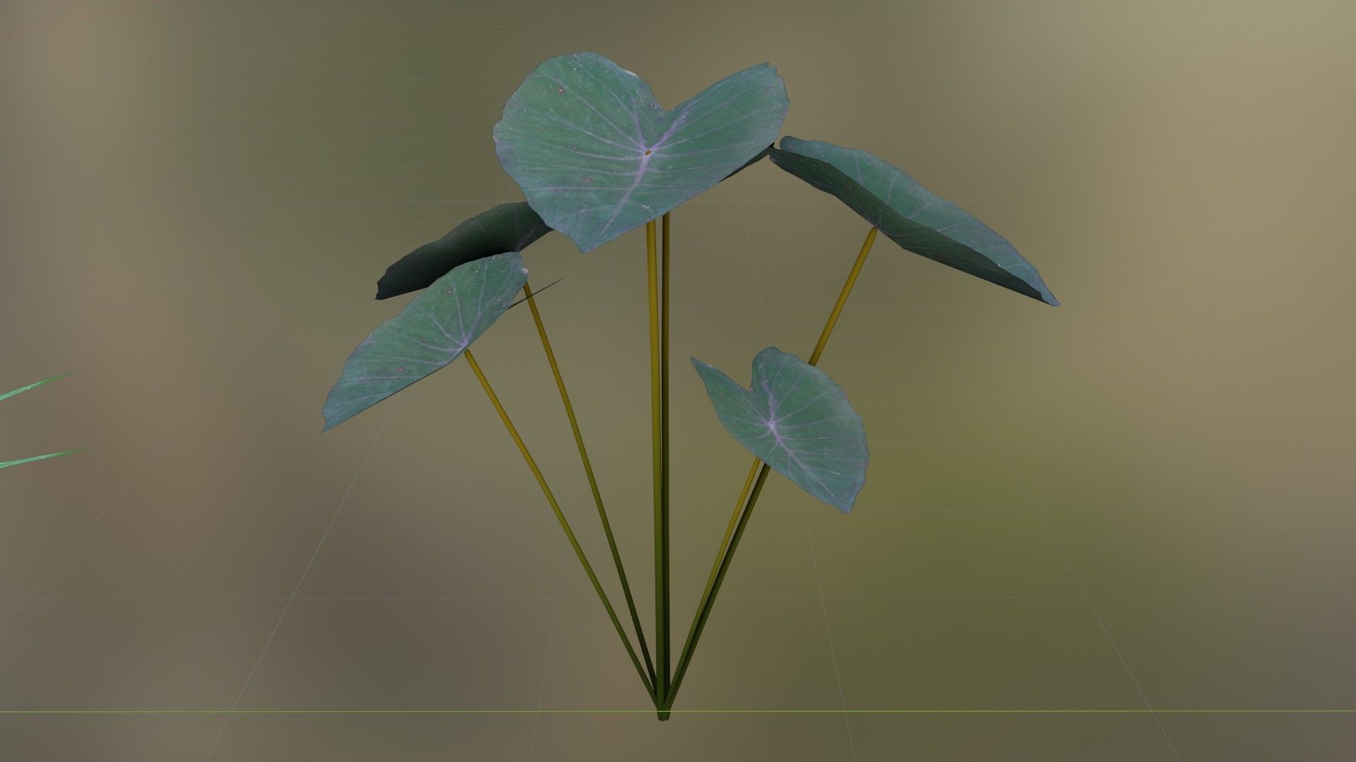plants for games Low-poly 3D model_9