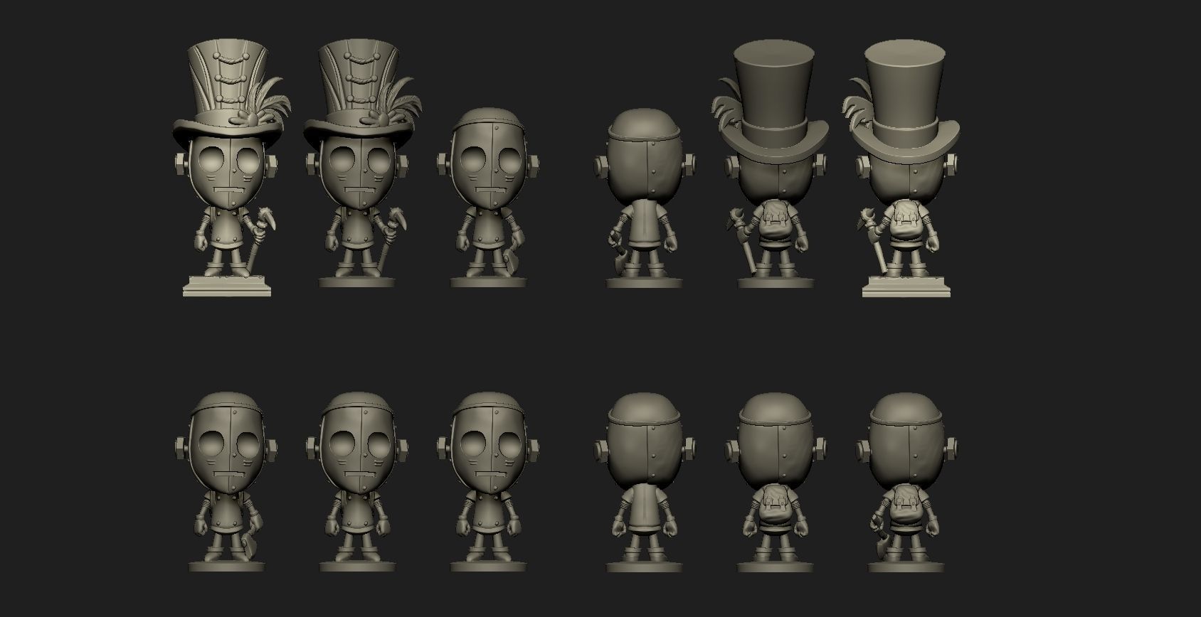 Dont Starve characters 3D print model_6