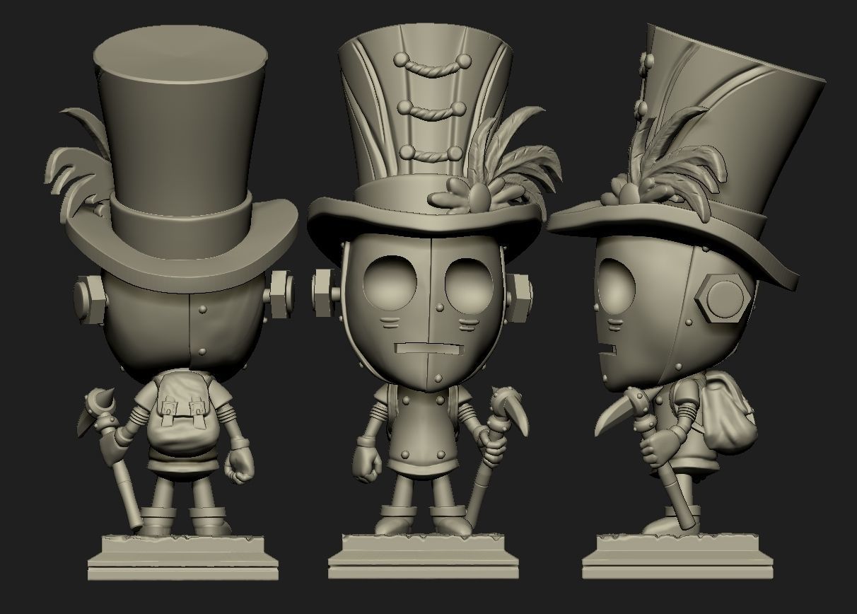 Dont Starve characters 3D print model_2