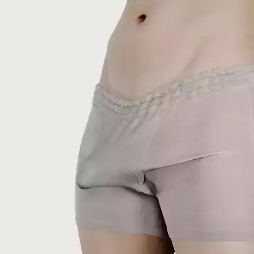 3D male penis scan Blend Shape 04