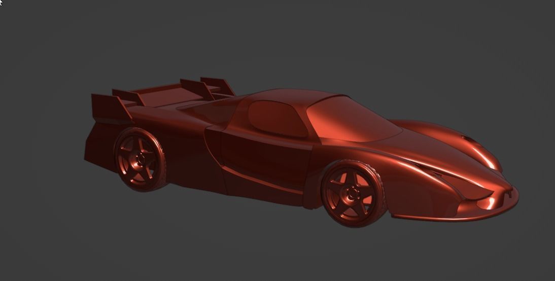 Ferrari FXX Free 3D model_4