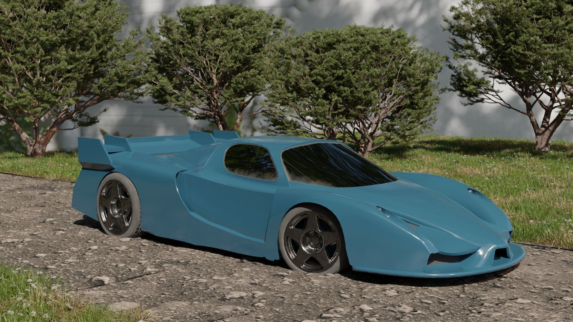 Ferrari FXX Free 3D model_1