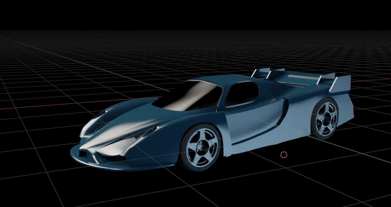 Ferrari FXX Free 3D model_6