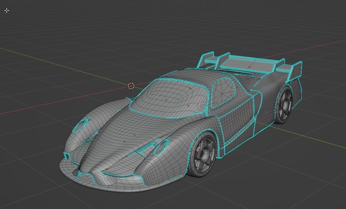 Ferrari FXX Free 3D model_2