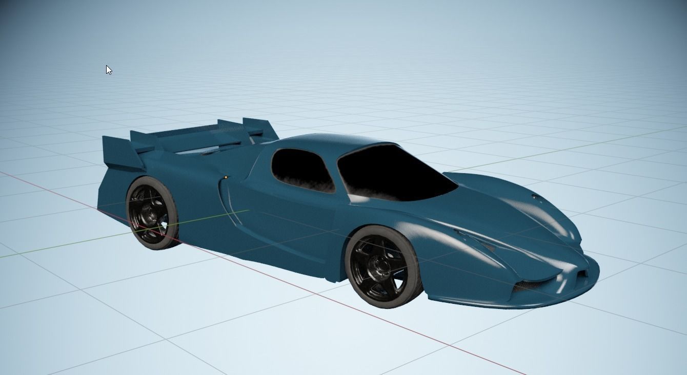 Ferrari FXX Free 3D model_7