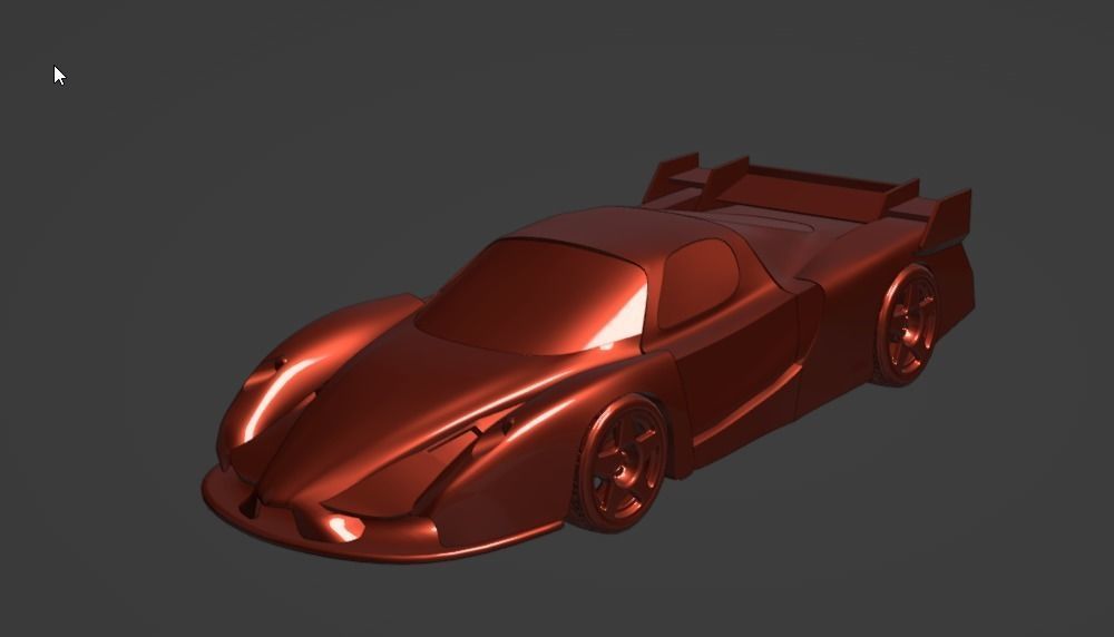 Ferrari FXX Free 3D model_3