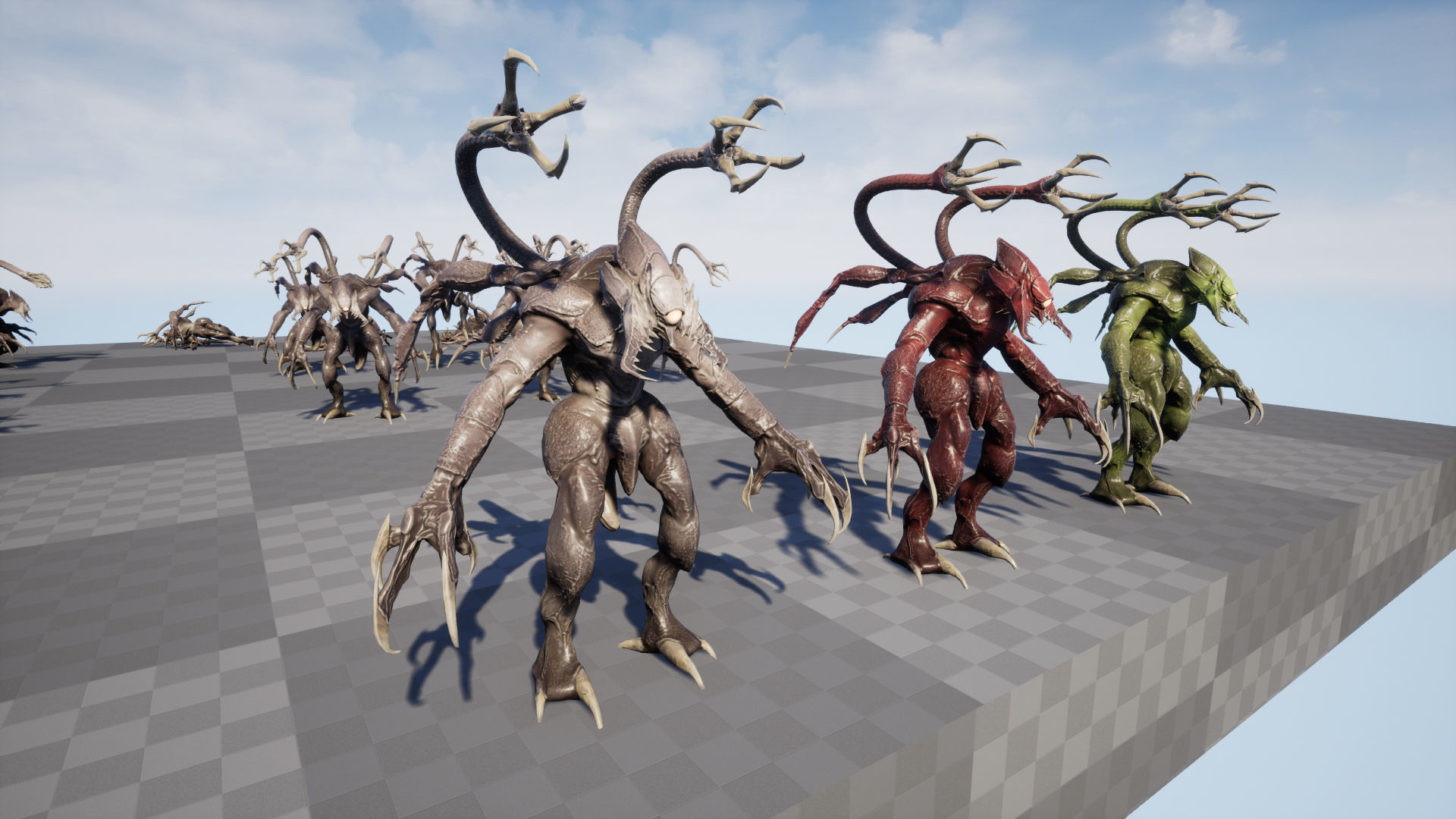 Beast Creature Low-poly 3D model_24