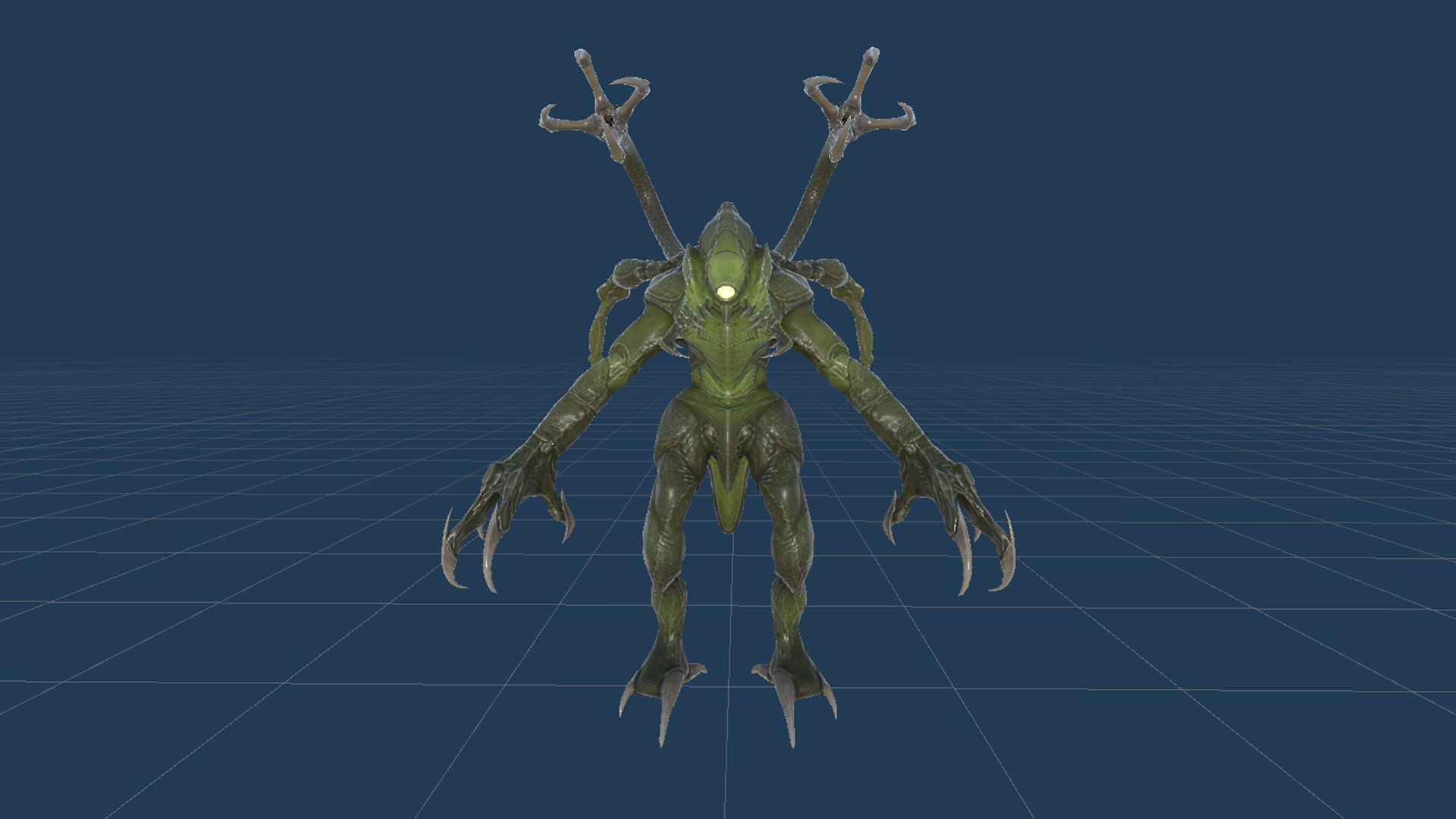 Beast Creature Low-poly 3D model_26