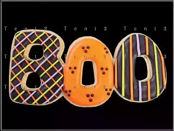 Halloween Cookie Boo