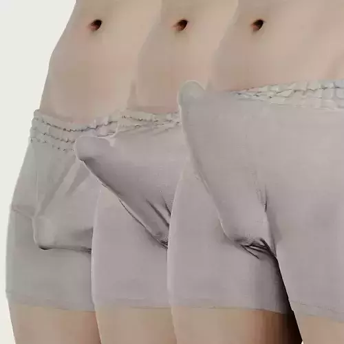 Animation of a male penis erection 01 3D-scan 3D model