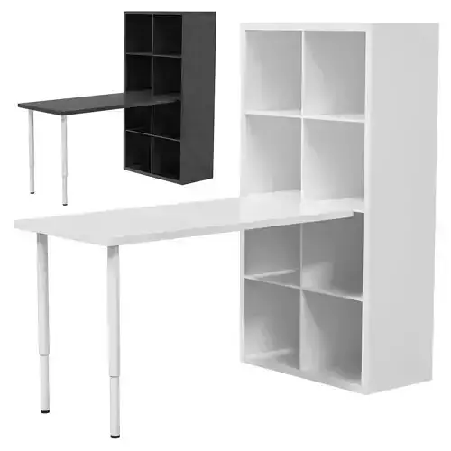 IKEA - KALLAX KALLAX  LAGKAPTEN Desk combinationa