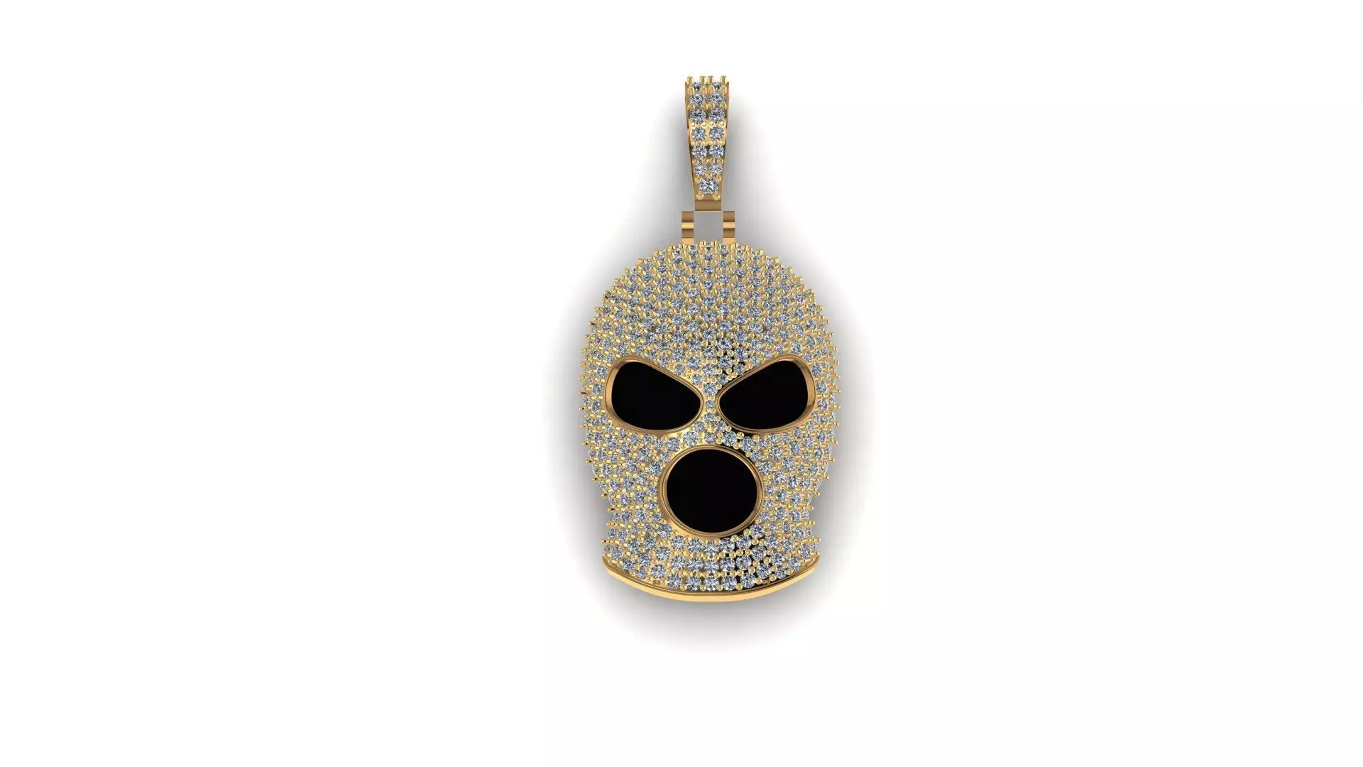 SKI MASK GOON NECKLACE 3D print model